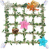 Delllala Hermit Crab Climbing Toys SetHermit Crab Habitat Tank Accessories,Also for Small Lizard