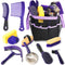 Horse Grooming Kit - 11 Piece Bathing Supplies with Organize Bag, Full
