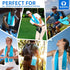 Sukeen Cooling Towel (40"x12") - 4 Pack Soft Breathable Microfiber Towel for Yoga, Sport, Gym, and More
