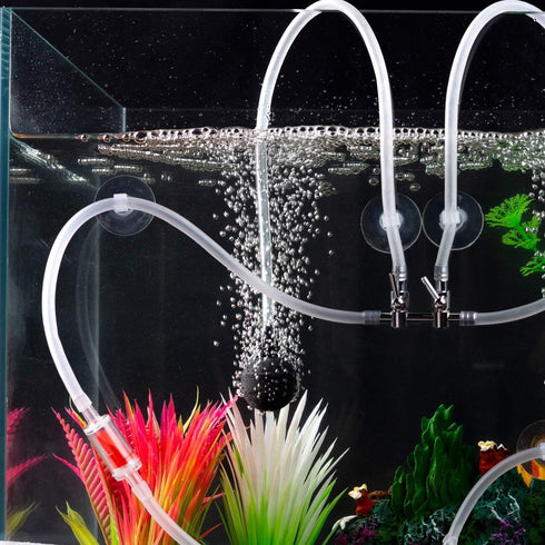 SLSON 30 Pack Aquarium Suction Cup Clips, Airline Tube Holders for Fish Tank Hose