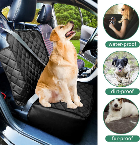 Flow.month 2 1 Pet Front Seat Cover Pet Booster Seat,Deluxe in Dog Seat Cover for Cars Waterproof Dog Front Seat Cover