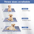 Langsprit Dog Cooling Mat, Washable Non-Toxic Cooling Pads for Dogs & Cats, Summer Sleeping Kennel Mats, Small Ice
