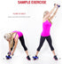Gwee Best Resistance Bands Exercise Kit, Gym Total Body Workout Kit | Ultimate Crosstrainer to Build Muscle & Lose
