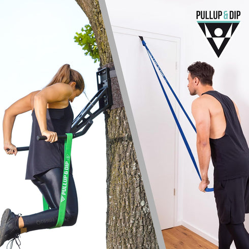 Pull Up Assistance Bands - Heavy Duty Resistance Bands for Pull Up Assist, Includes Exercise Ebook with 35 Exercises