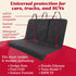 Lusso Gear Dog Car Seat Cover - Waterproof Non-Slip Car Back Seat Protector - Rear Car Seat Cover for Dogs - Universal