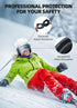 OTG Ski Goggles - Interchangeable Magnetic Lens Anti Fog Snowboard Goggles for Adult Women Men Youth