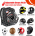 Goldfire Motorcycle Helmet Backpack Large Capacity Waterproof Tactical Hiking Bag for Helmet Storage