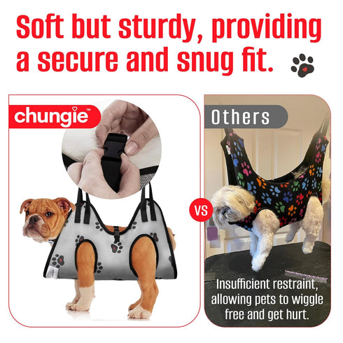 Hammock Trimming Hammock Spacing:11-14)/Max W:45lb) Dog Grooming for Dogs Dog Restraint for Nail with Pet Nail Clipper