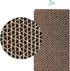 Navaris Cat Scratching Board Set - Narrow Cardboard Scratch Boards for Small and Large Cats, Set of 3