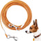Tie Out Cable for Dogs, 20/50/30/100FT Heavy Duty Chew Proof Leads for Large Dogs Up to 250lbs