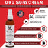 Warren London Dog Sunscreen Spray with Aloe Vera - Puppy Sunblock Skin Soother Made in USA, 4oz