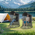 Emsiok 63"H 35"X32" Mosquito Net Cover for Canopy Chair, Bug Barrier Mosquitos Mesh Tent Black Chair Mosquito Netting