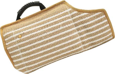 Morezi Dog Bite Sleeve Training Protection, Fits Both Sleeves, Small Dogs Tugging Toy (Yellow, Short)