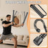 2PCS Ropeless Battle Ropes for Home Gym, Portable Cordless Workout Ropes with Gloves, Bag & Tutorial, Low-Impact HIIT