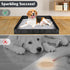 Large(37"x31"x2") Leekalos Portable Dog Pee Pads Holder for Travel, Puppy Pad Holder Foldable Liner Base, Dogs Litter