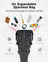 KEMIMOTO 13L Bike Saddle Bag - Waterproof Large Capacity Adjustable Cycling Storage Accessories