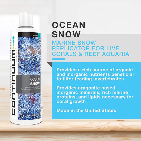 Continuum Aquatics Ocean Snow, Marine Ocean Snow Replicator, 500-ml