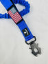 Heavy Duty Tactical Dog Leash - Bungee for Large Dogs, Reflective Dual Handles, Ideal for Training and Outdoor