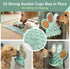 IRRESTRICO Dog Lick Mat with Suction Cups, Slow Feeder & Enrichment Mat for Dogs & Cats, Silicone Feeding Mat for Wet