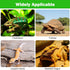 Bearded Dragon Tank Accessories, Non-Adhesive Reptile Carpet Bedding, 18x40 in for Leopard Gecko, Snake, Lizard,