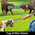 Large Dog Chew Toys for Aggressive Chewers - 12 Pack Indestructible Rope Toys for Large Breeds, Tug of War