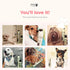 PAWFUME 2-in-1 Pet Brush - Dog & Cat Grooming Brush, Soft Brush for Long & Short Haired Pets