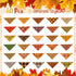 60 Sweetude Pcs Fall Dog Bandanas Bulk Plaid Bandanas for Dogs Autumn Thanksgiving Pet Scarf Bibs Adjustable Triangle