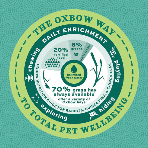 Oxbow Essentials Adult Rabbit Food - All Natural Pellets - Veterinarian Recommended - 5 lb.