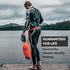 New Wave Swim Buoy - Swim Safety Float and Drybag for Open Water Swimmers, PVC 15 Liter Yellow