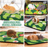 14"x18", 2 Pack Qeils Reusable Puppy Pads for Small Dogs, Washable Pee Pads with Non-Slip , Absorbent Leakproof Mat