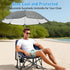 Fevbcnrj Chair Canopy Umbrella Compatible with GCI - Sunshade Attachment, Portable Umbrella for Beach Chair