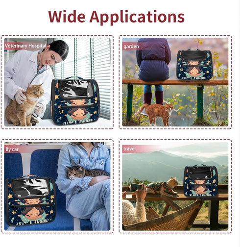 (3) Backpack Backpack Hello Baby Cat Carrier Pet Carrier for Small Dogs and Medium cat Puppy Kitten Bunny