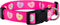 Native Pup Valentine’s Dog Collar, Adjustable for Small, Medium, Large Breeds, Candy Hearts, Small