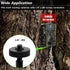 Trail Camera Mount, 3 Pack Hunting Accessory, Camera Holder with 1/4" x 20 Screw Mounting Brackets