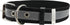 Cotton Web/Leather Reflective Dog Collar 18" Long 3/4" Wide Fits 12"-16" Neck, Poodle, Spaniel