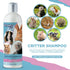 Critter Shampoo for Small Pets, 8oz Baby Powder Scented Shampoo for Ferrets, Guinea Pigs, Rabbits, and More