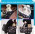 FADEYJ Center Console Dog Car Seat, Pete Console Car Seat for Cats Dogs Middle (Black)