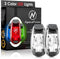 LED Safety Light (2 Pack) + Free Bonuses | Clip On Strobe/Running Lights for Runners, Dogs, Bike, Walking