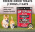 Northwest Naturals Raw Rewards Freeze-Dried Beef Liver Treats for Dogs and Cats, Healthy 1 Ingredient, 3 Oz