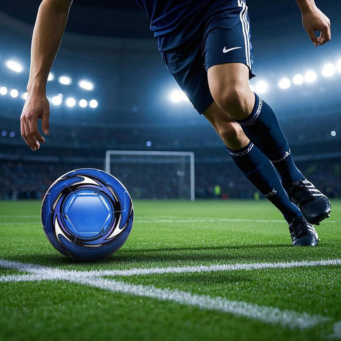 3,4,5 Soccer Ball Size Soft PU with Football Bag Needle for Practice Training