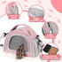 YUDODO Hamster Carrier Guinea Pig Carrier Bag Small Animal Sugar Glider Pouch Gerbil Hedgehog Portable Travel Carrier