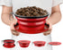Tuff Pupper SuperBigSlurp Collapsible Dog Bowls, Portable Travel Bowls with Storage Lid for Pets