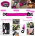Pink Survival Kits with First Aid Kit, Hiking Camping Gear for Women, Professional Bug Out Bag Set