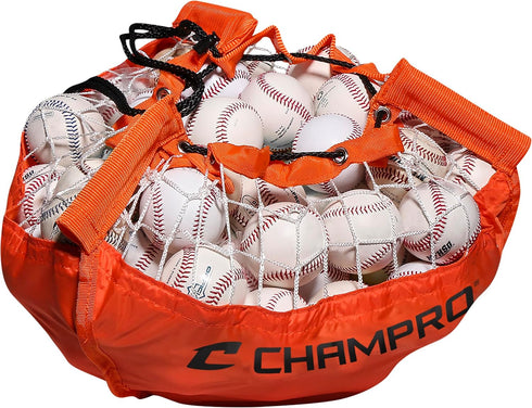 3'x2' Champro Portable Ball Caddy - Removable Drawstring Baseball/Softball Storage Bag