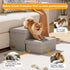 2-Step 11" 150lbs, Wide Dog Stairs with Storage H, Non-Slip Sturdy Pet Steps for Couch Chair, Dog Steps