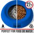 Franklin Pet Supply Travel Pet Silicon Bowl 27oz – No Spill, BPA Free, Portable Design for Larger Dogs, Blue