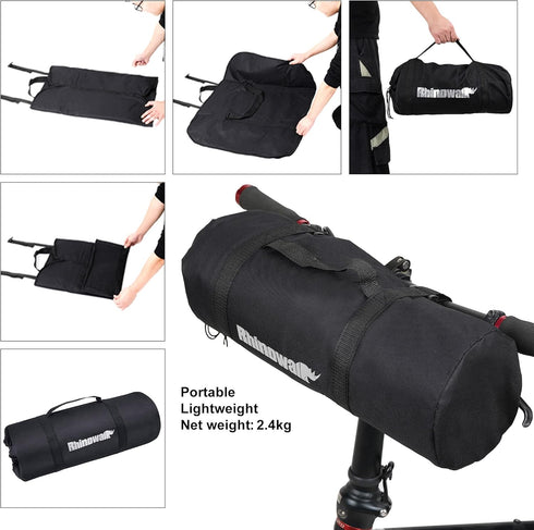 Rhinowalk Bike Transport Bag, Waterproof Bicycle Travel Case for 26 Inch Wheel Size Mountain Road Bikes, Foldable