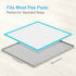 Filmicy 34 28 Pee Pad Holder for Dogs,Silicone Dog Puppy Pad Holder, x No Spill Raised Lip High Edge,Portable