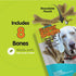 Super Breath Dental Care Bones for Dogs, 8 Count Medium Dog Dental Treats, Made in USA