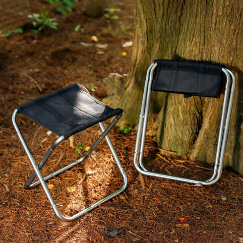 YWHWXB Portable Mini Folding Stool,Mini Folding Camping Stool with Carry Bag,Small Lightweight Camp Chair,Compact